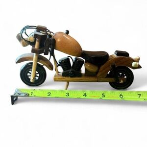 Vintage collectible Wooden Motorcycle